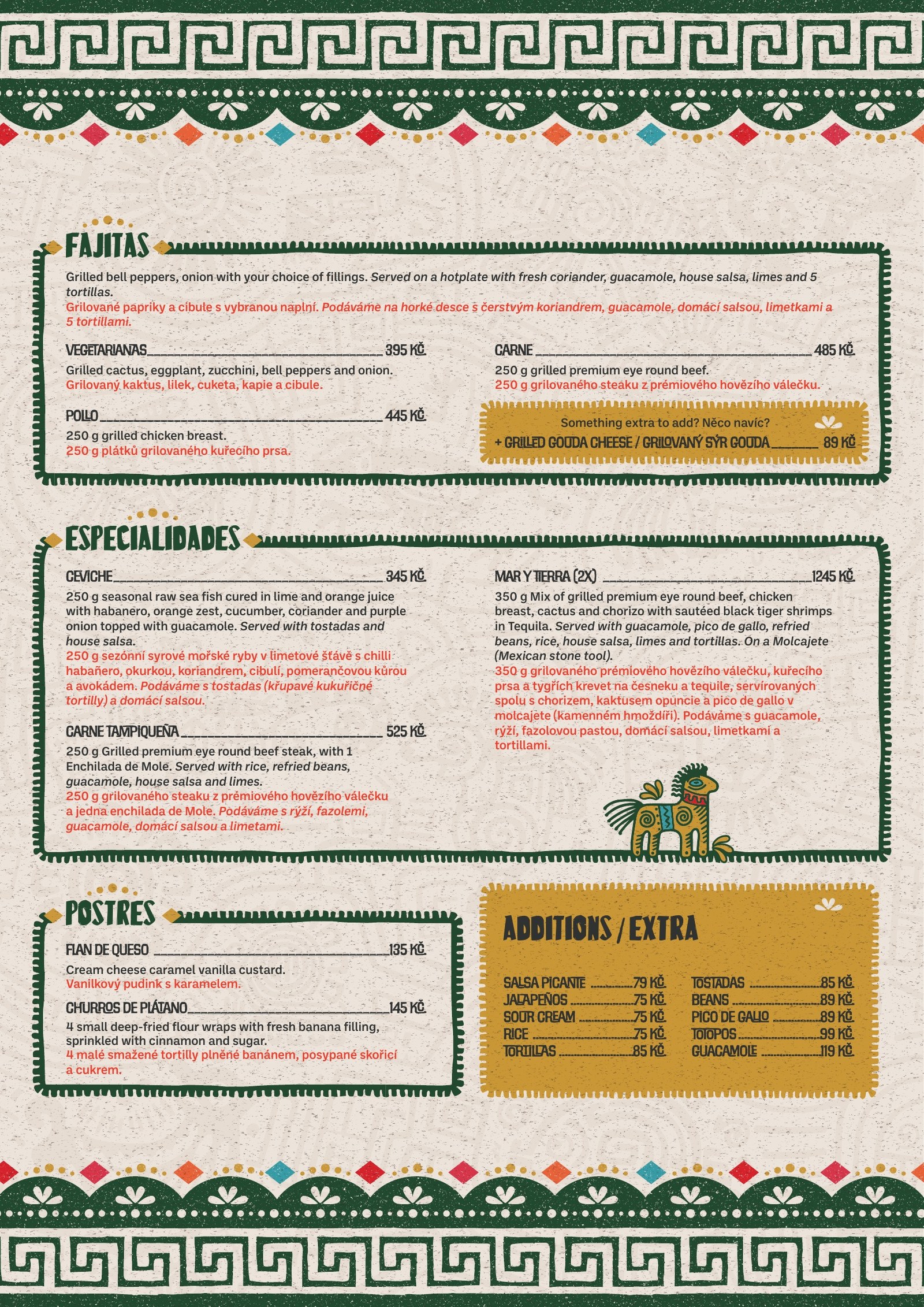 Food menu page 4